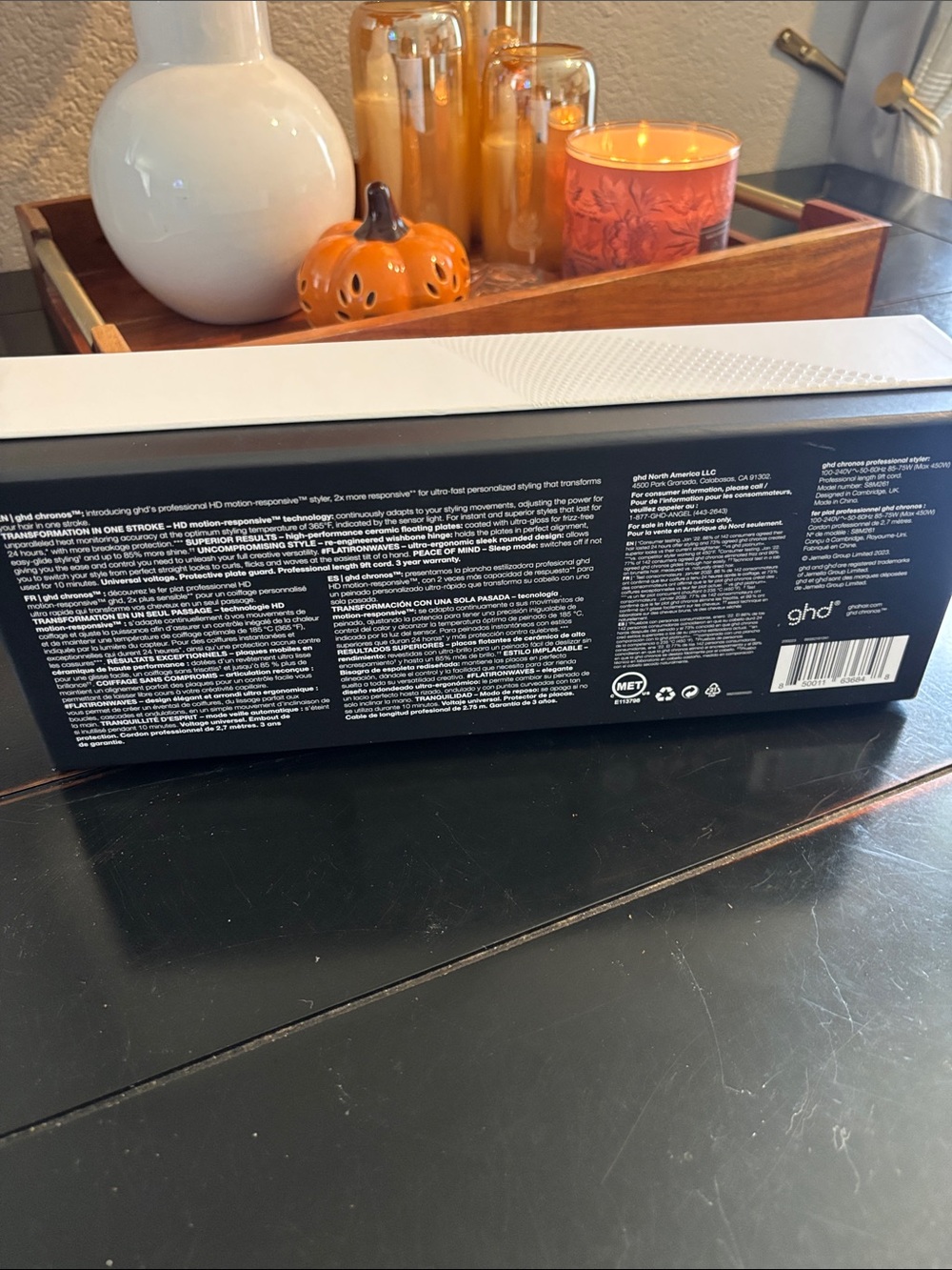 NWT ghd Chronos white 1” flat iron - Picture 2 of 3